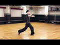 【練習風景】tango 男子solo training 2024.7.11 社交ダンス