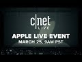 CNET's live coverage from Apple's TV Plus event