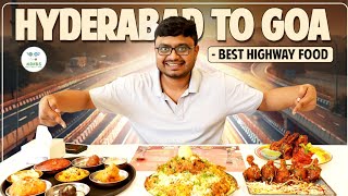 Hyderabad to GOA | NEW YEAR 2025 | Best Highway FOOD | Hotel 24