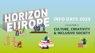 Horizon Europe info days Cluster 2 (morning sessions)