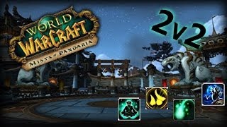 WoW 5.4 - Monk/Warrior 2v2 vs Elementalqt \u0026 Sensus