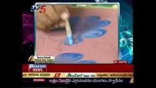 Snehitha -  Fabric Painting(TV5)