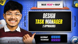 3408. Design Task Manager | Priority Queue | Map