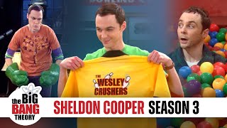 Unforgettable Sheldon Cooper Moments (Season 3) | The Big Bang Theory