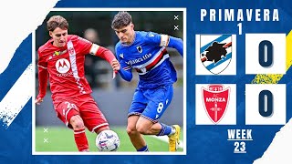 SAMPDORIA U19 0-0 MONZA U19 | Campionato Primavera 1 2023/2024| Week 23 | Highlights | 24-02-2024