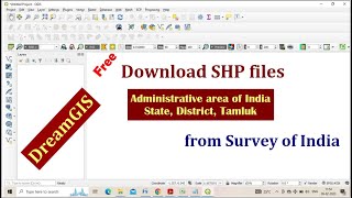 Download SHP files from Survey of India//Country, state and district boundary in shp format