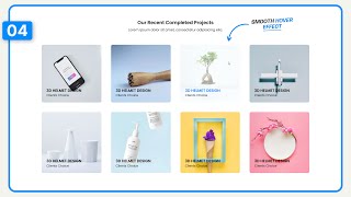 #4 Responsive Portfolio Filter Gallery Using Html & Css | Crown Coder