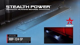 RBP-124-SP Stealth Power Running Boards Install — 2007 - 2018 Chevy/GMC 1500-3500 Extended Cab