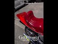 cbx400f カワグチシート 鳴きマフラー go.project