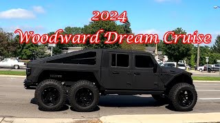 2024 Woodward Dream Cruise Tour \u0026 Highlights / The World's Largest One Day Automotive Event