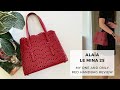 Maison Alaïa Le Mina 25 tote review | My only and best perfectly red handbag ❤️ | Vienne lux leather