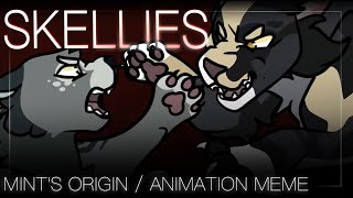 SKELLIES - animation meme commission - [ Warrior Cats / WCUE : Mint's Origin ]