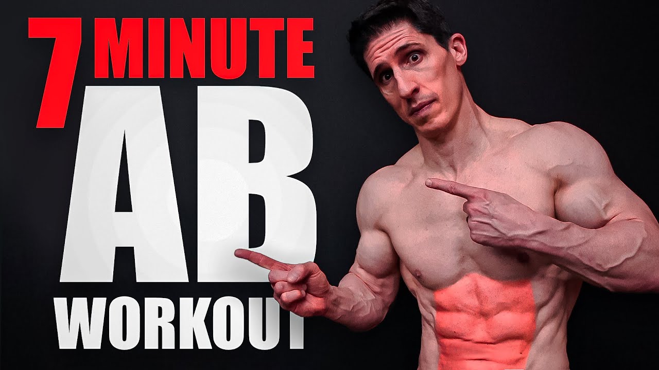 Intense Ab Workout 7 Minutes Follow Along Youtube