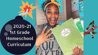 Homeschool Curriculum Choices 2020-2021 | 1st Grade | Language Arts + Math + Black History & More!