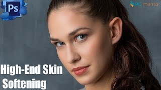 High-End Skin Softening in Photoshop | Remove Blemishes, Wrinkles, Acne Scars, Dark Spots