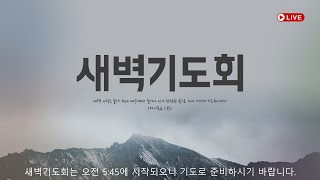 구미시민교회 2025년 1월 3일 연말연시 특별새벽기도회 5일차