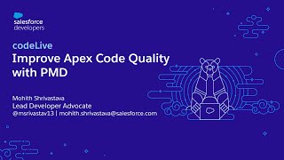 codeLive: Improve Apex Code Quality with PMD