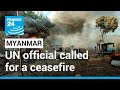 Myanmar conflict: UN official 'deeply concerned' by escalating violence • FRANCE 24 English