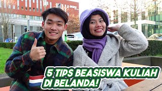 TIPS DAPET BEASISWA KULIAH DI BELANDA! w/ Kak Widya