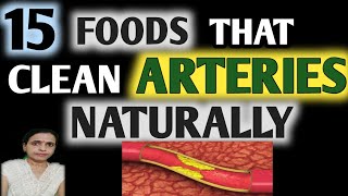 15 FOODS THAT CLEAN ARTERIES NATURALLY