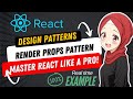 PRO React Design Patterns: Render Props Explained ⚙️ Real-World Code Tutorial 🔥