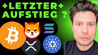 Bitcoin, Shiba Inu und Solana ✅ Kurz von der Entscheidung !!!