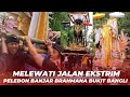 PELEBON MELEWATI MEDAN EKSTRIM❗️Banjar Brahmana Bukit Bangli