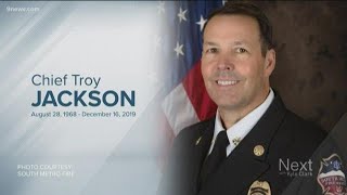 Procession honors Former South Metro assistant fire chief Troy Jackson