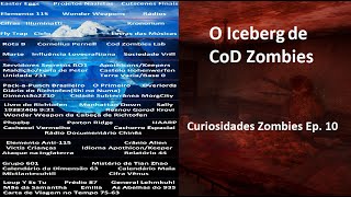 O ICEBERG COMPLETO de CoD Zombies - ESPECIAL Curiosidades Zombies | Episódio 10