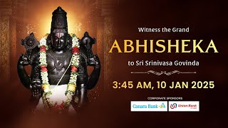 Sri Srinivasa Govinda Maha Abhisheka | Hare Krishna Hill | Sri Vaikuntha Ekadashi | ISKCON Bangalore