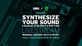 Synthesize Your Sound: KORG x Sinevibes Showcase on the NTS-3 and NTS-1 mkII