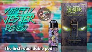 Vapefly Jester Pod Vape Review - The first rebuildable pod system