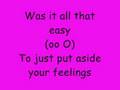 Leona Lewis- Better in Time lyrics