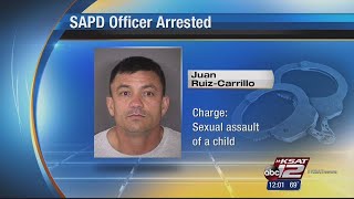 SAPD officer arrested in alleged sexual assault of girl, 15