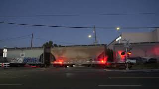 Union Pacific 9917 leading the LRQ50 Mission Bay through San Jose - 11/3/21