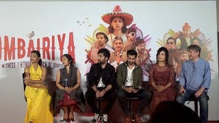 Bombairiya Maker is IDIOT | Radhika Apte Funny talk at Bombairiya Movie trailer Launch