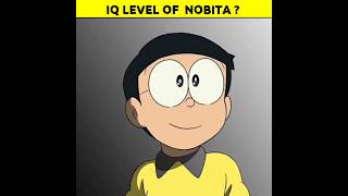 IQ Level Of Nobita ? 🤨 #shortsvideo #doreamon #ytshorts #shorts #shinchan