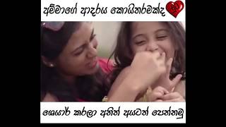 Mother's Love - අම්මාගේ ආදරේ