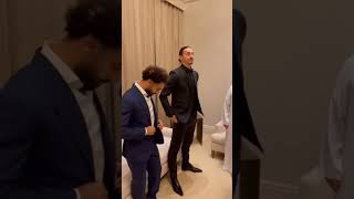 MO SALAH , SERGIO RAMOS and ZLATAN Ibrahimovich IN Dubai 2022