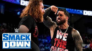 Jey Uso accidently disrespects Roman Reigns as he tells off Sami Zayn on SmackDown