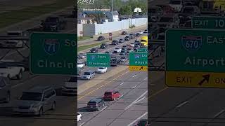 Ohio Driver Causes Three Car Pile Up After Missing Exit