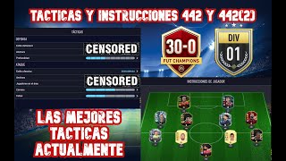 "FIFA 21" TACTICAS E INSTRUCCIONES 4-4-2 Y 4-4-2(2) | CONSIGUE EL ELITE CON ESTAS TACTICAS