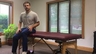 Hamstring Mobilization with lacrosse ball