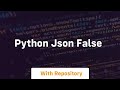 python json false