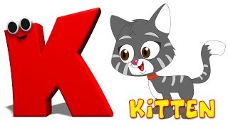 Phonics Letter- K song | Alphabets Songs For Children | Letter K Song For Babies by Kids Tv