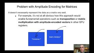 3.3 - Matrix Encoding Methods with Quantum States