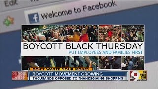 Outrage over Black Thursday grows and boycott planned for annual post-Thanksgiving shopping spree