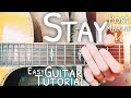 Stay Post Malone Guitar Lesson for Beginners // Stay Guitar // Lesson #475