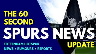 THE 60 SECOND SPURS NEWS UPDATE: Transfer Window, Spence, Ndombele, Hackney, Romero, Rodon, Royal