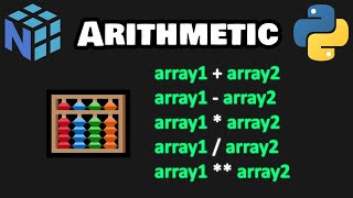 NumPy arithmetic is easy! ✖️